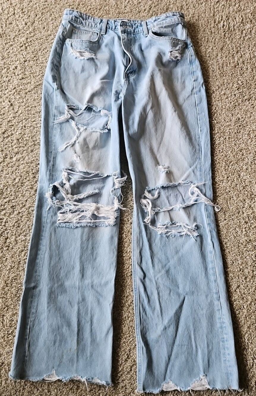 Flying Monkey 90's Vintage Super High Rise Flare Jeans Size 32